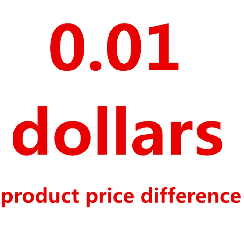 

0.01 US dollars product price difference