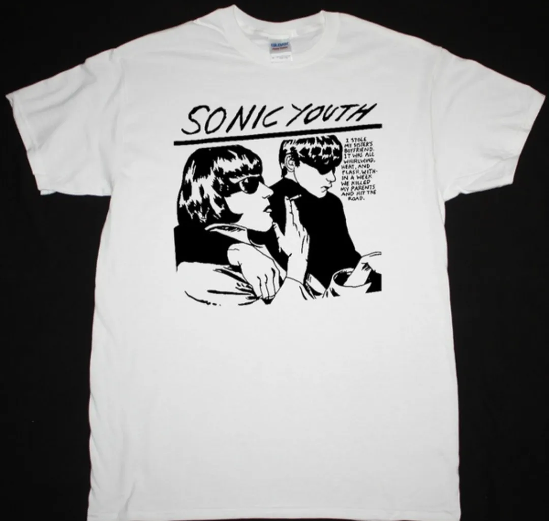 Sonic Youth Album Cover унисекс винтажная рок футболка женская гранж Vogue топы футболки с коротким рукавом Круглый воротник забавная футболка Tumblr