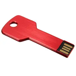 10 шт. USB 2,0 16 ГБ металла Memoire Флешка палка WIN 7/10 PC Красный