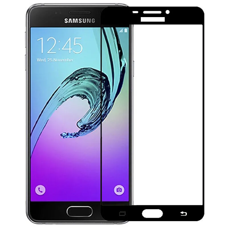 Закаленное 3D стекло для Samsung Galaxy A3 2016 2 шт. полноэкранная Защитная пленка A310 A3100 A310F