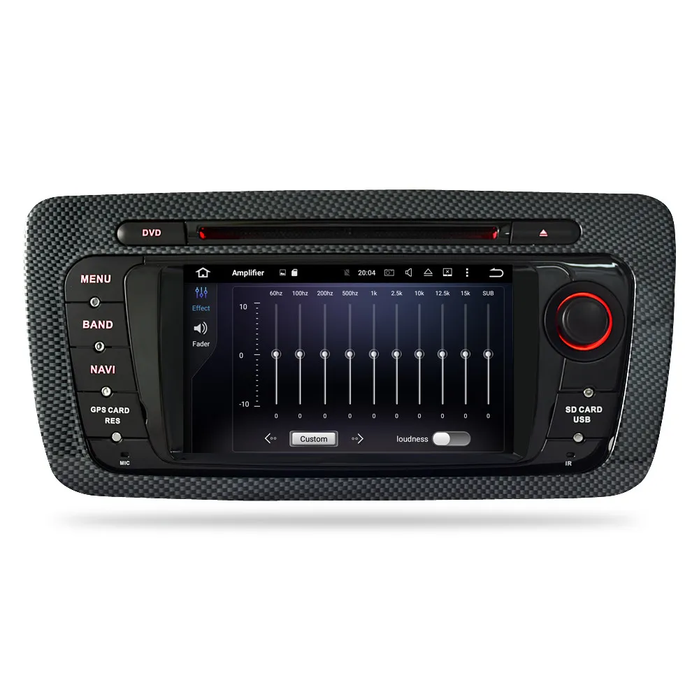 Discount Android 9.0 Car Radio DVD GPS Navigation Multimedia Player For Seat Ibiza MK4 6J SportCoupe Ecomotive Cupra 2009-2015 Auto Audio 4