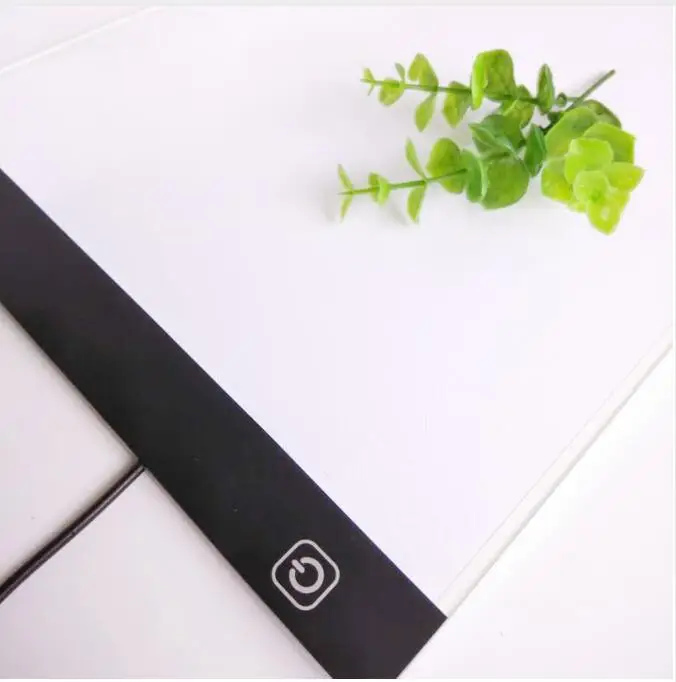 Touch dimming Ultrathin 4mm A4 LED Light Tablet Pad Apply to EU/UK/AU/US/USB Plug Diamond Embroidery Painting painting | Дом и сад