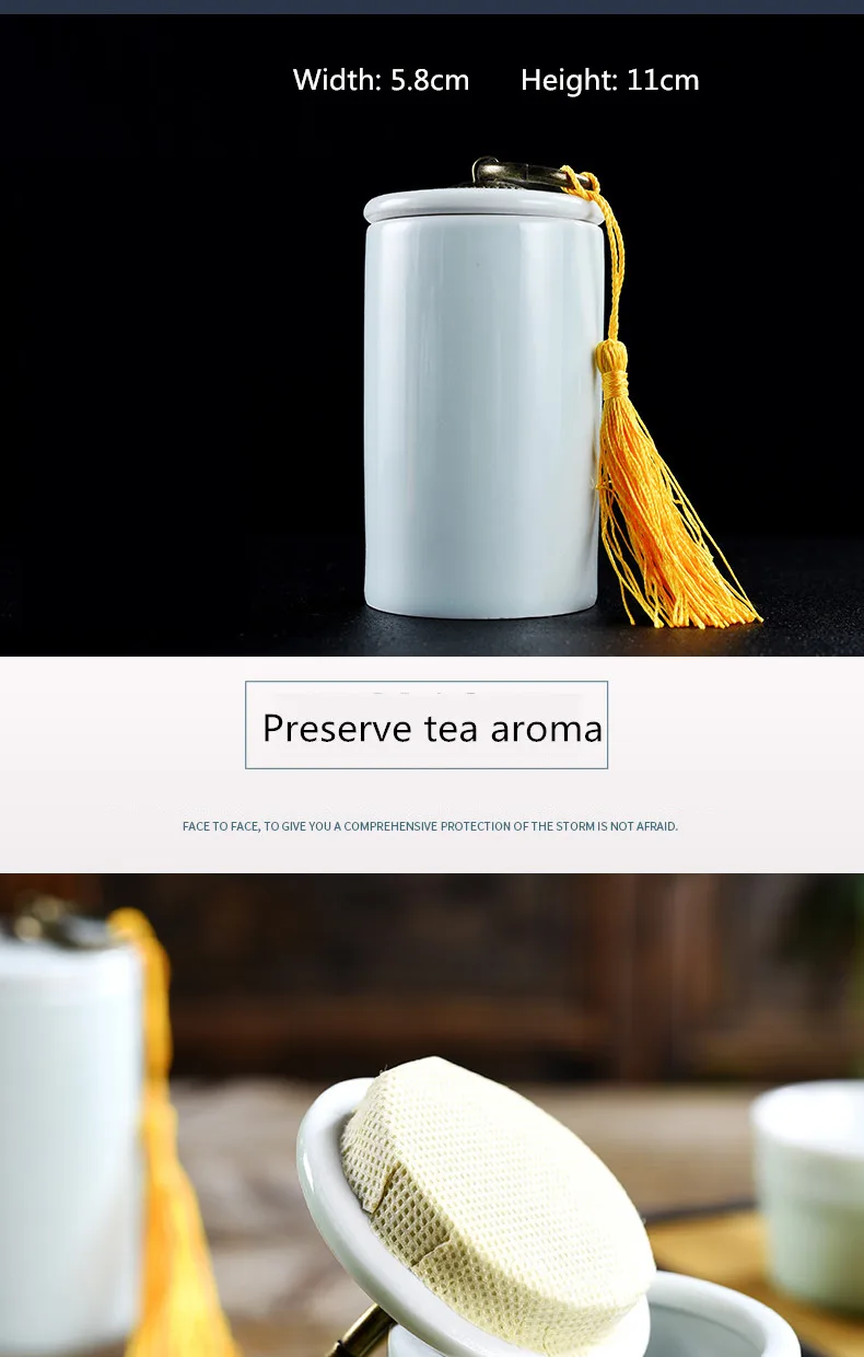 Мини-контейнер для чая Celadon, банки для хранения конфет Caddy, фиолетовая глина, герметичные чайные банки, банка для декора кухни, ретро креативная чайная коробка, горшок