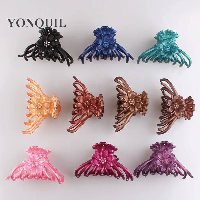 Wholesale Plastic hair clamps accessories big size hair claws grasp