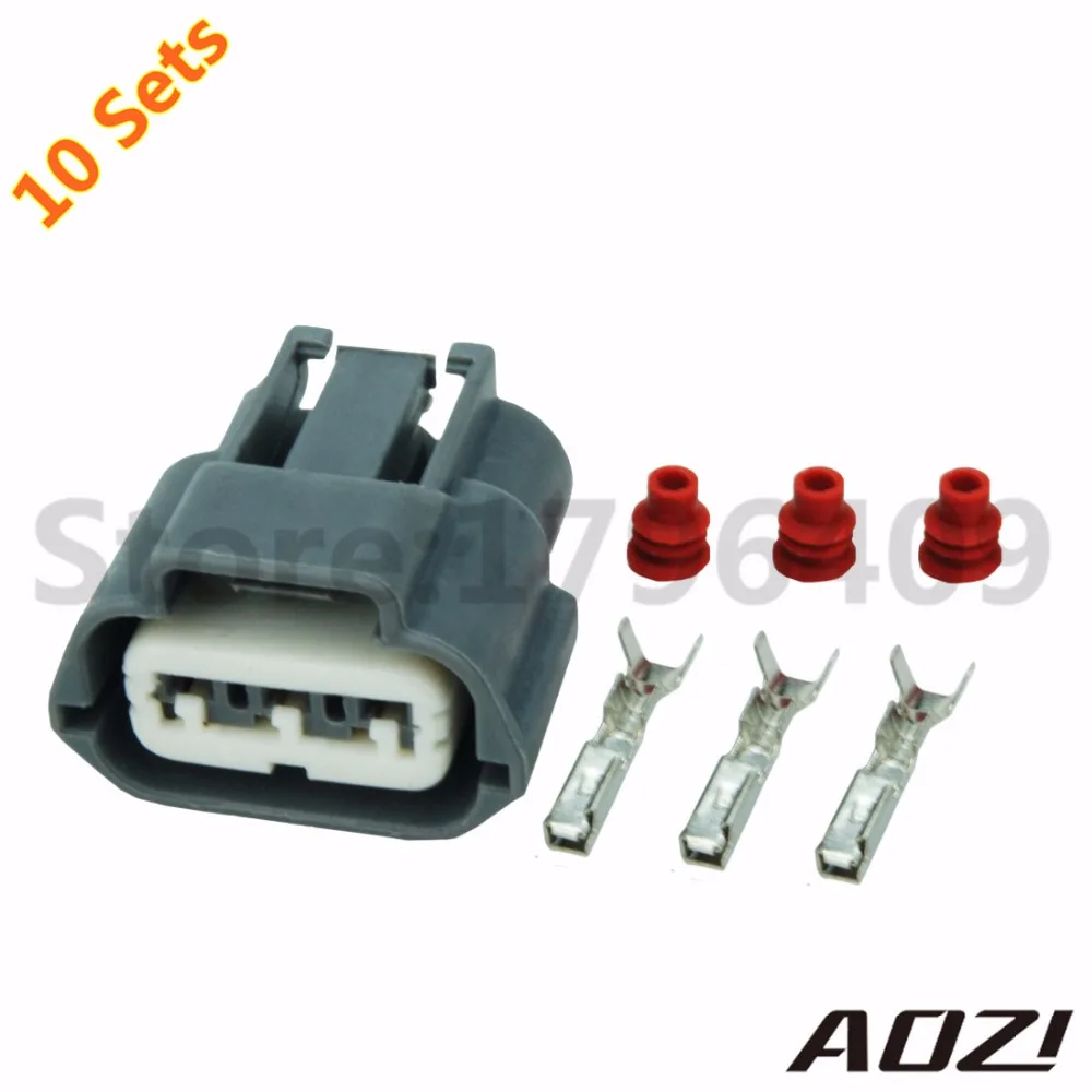 Ten Sets Ignition Coil Plug With Terminal /3Pins Sealed Plastic