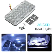 12 v Per Auto VW Auto Van Veicolo Sprinter bianco 36 LED del Soffitto del Tetto Della Cupola Interno Lampada Luce 36LED