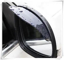2018 HOT Car Styling rearview mirror rain eyebrow stickers For Kia Rio K2 K3 K5 K4 KX3 Cerato Niro Soul Forte Sportage R SORENTO