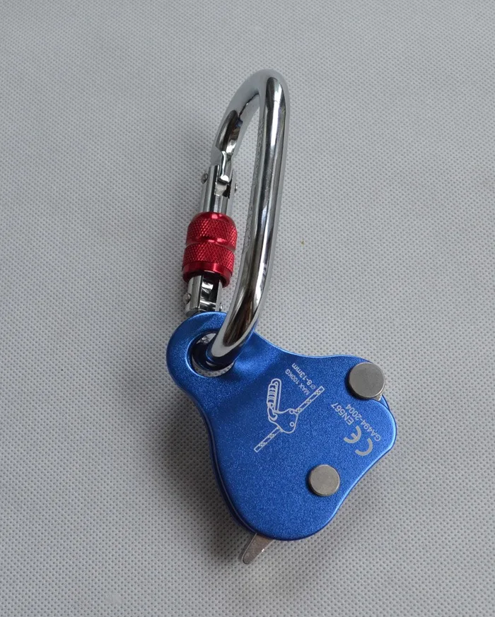 

Mountaineering Climbing Rock Mobile Fall Arrest Device and Screw Lock for Rope