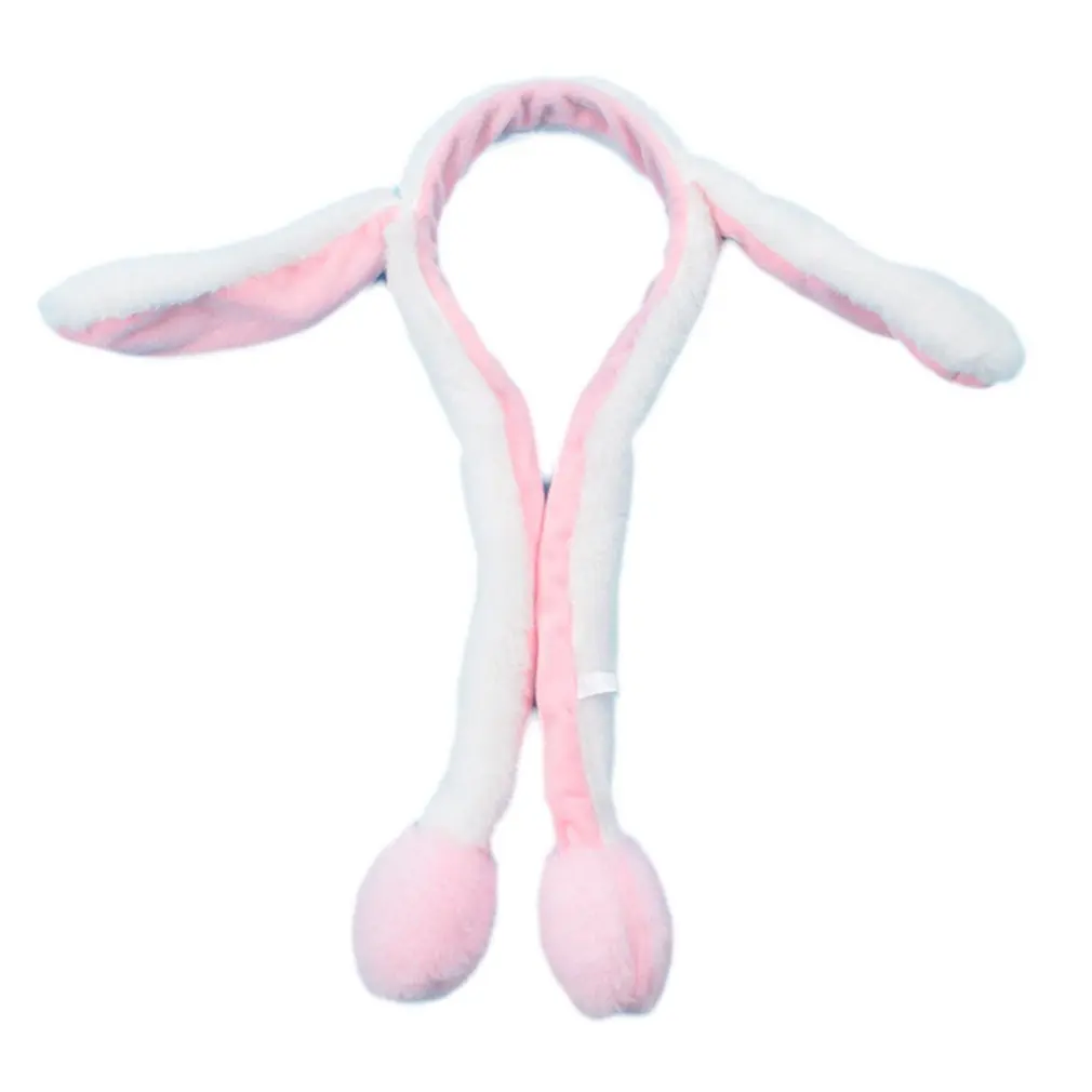 

Creative Cute Headband Will Move The Glowing Rabbit Ears Hat Plush Sell Cute Funny Balloon Hair Accessories