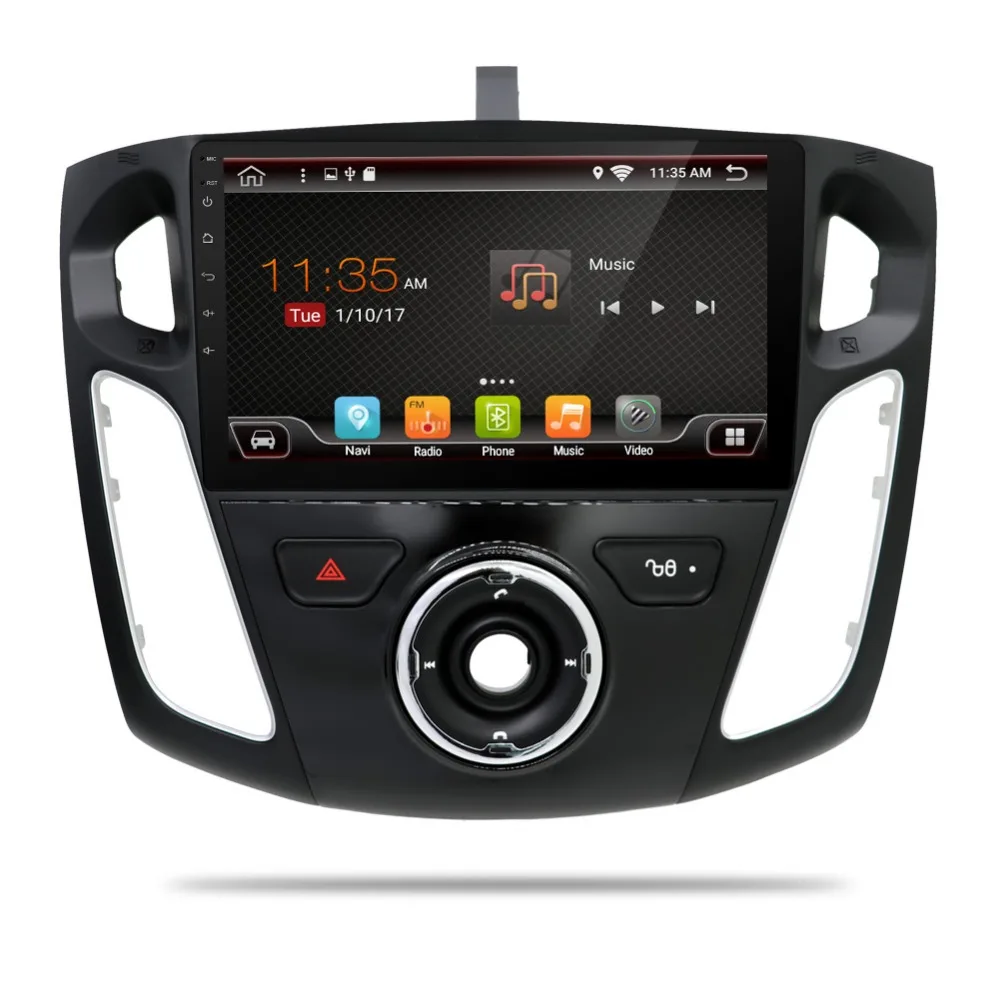 

Quad Core 1024*600 Android 5.1.1 Car DVD Player Radio for Ford Focus 3 2012 2013 2014 2015 with Mirror-link BT Wifi GPS