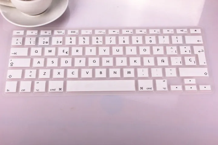 Чехол для клавиатуры с испанскими буквами (3 шт.) Macbook Air Pro Retina 13 15 защитная пленка