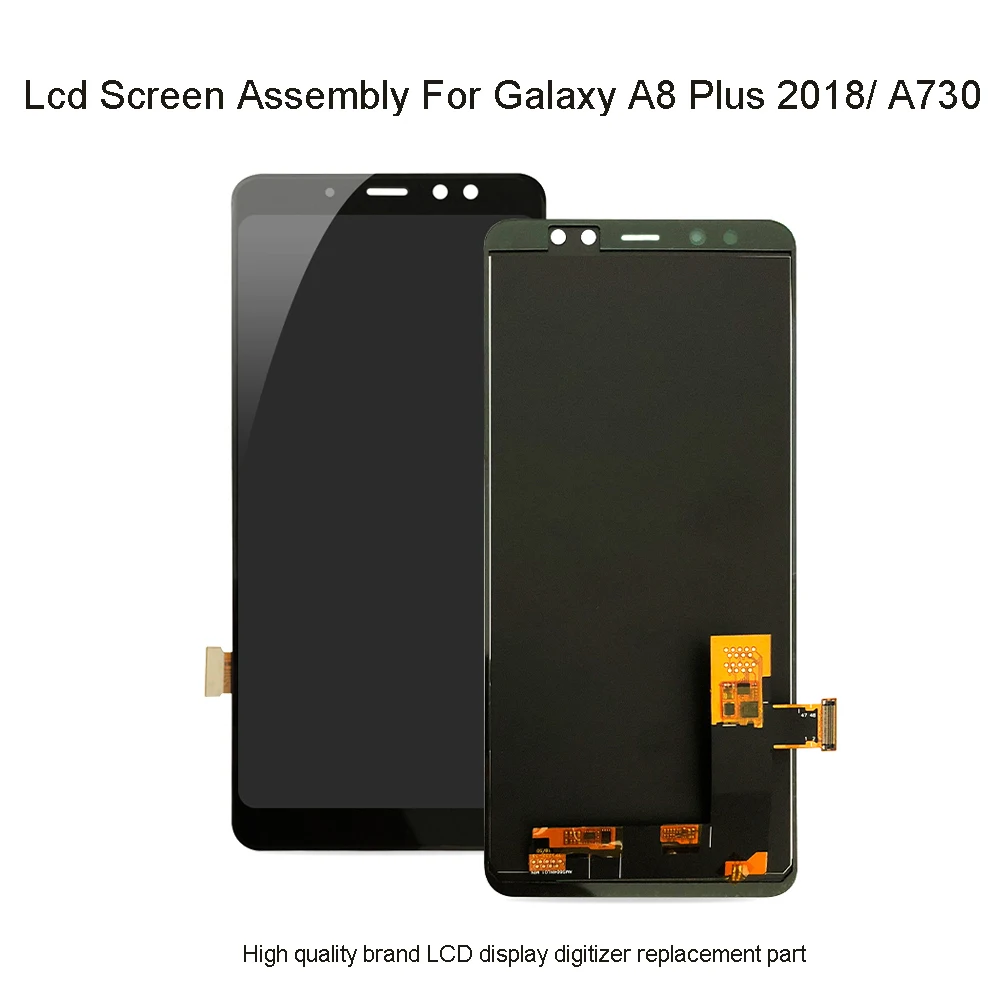 Качественный ЖК дисплей для Samsung Galaxy A8 Plus 2018/A730 сенсорный экран A730F A730F/DS A730