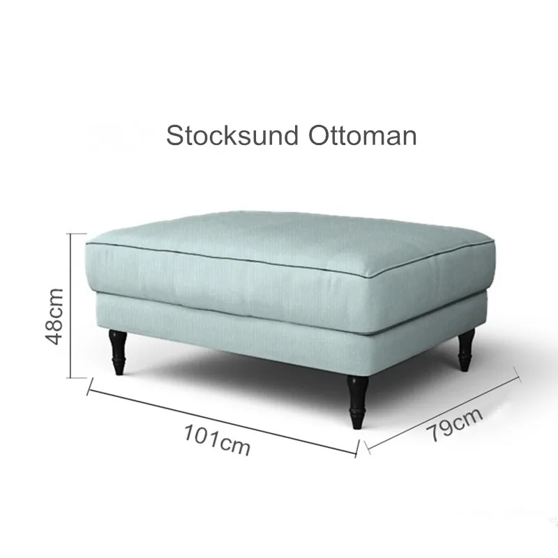 The Stocksund Footstool Sofa Cover Replacement For Stocksund Ottoman Slipcover Sofa Cover