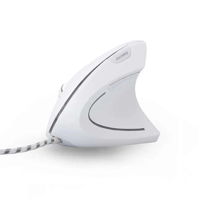 

Landas Ergonomic Mouse High Precision Optical Vertical Mouse With Desktop Adjustable DPI 800 1200 2400 3200 Wired Computer Mice