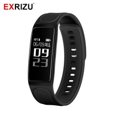 EXRIZU C7S Bluetooth Смарт-браслет IP67 фитнес-браслет шагомер кровяное давление и монитор сердечного ритма трекер активности