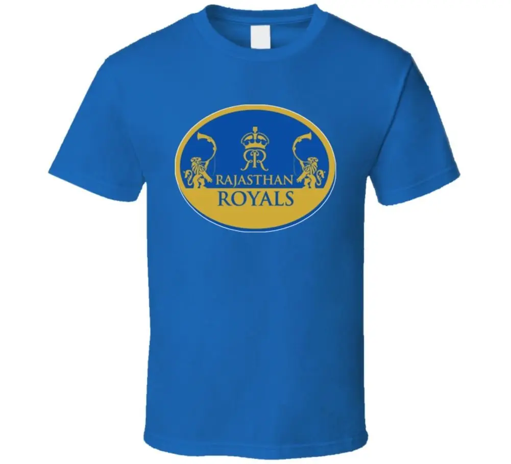 Rajastan Royals Cricket Ipl индийская футболка крутая Повседневная с гордостью Мужская