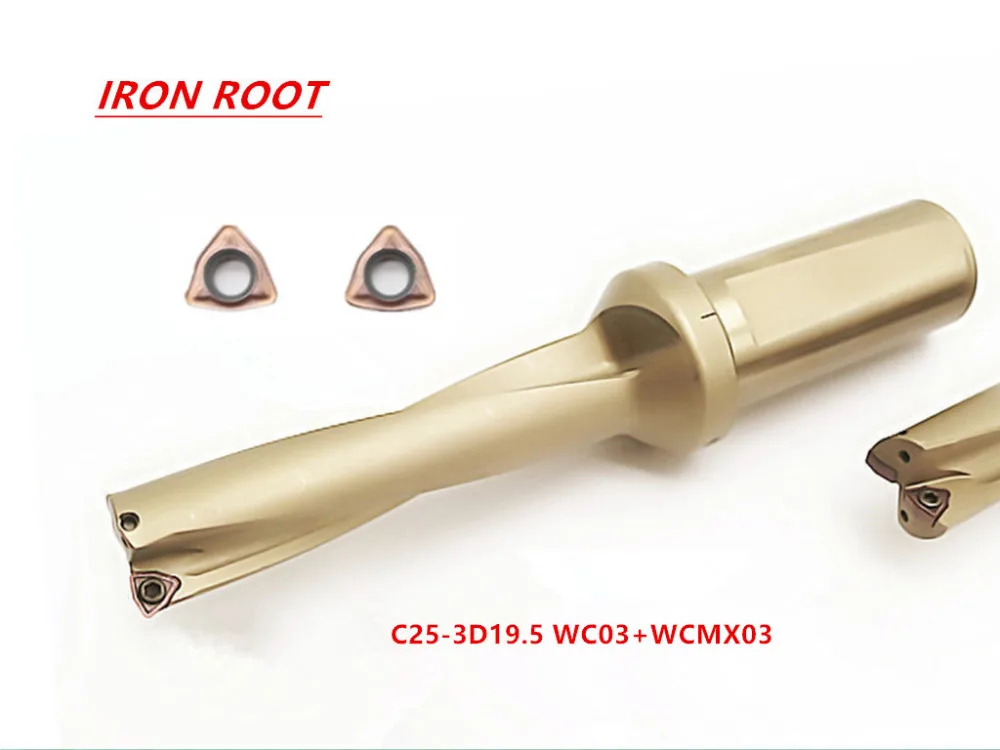 For WCMX03 Inserts 1P C25-3D19.5-WC03 U drill indexable drill