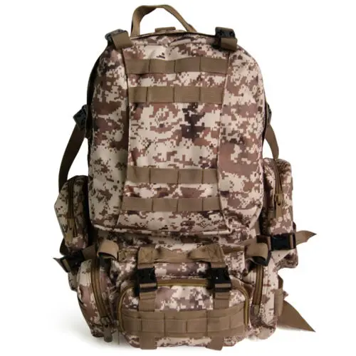 

50 L 3 Day Assault Military Rucksacks Backpack - Desert Digital F