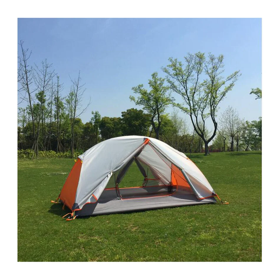 Camping tent 2 Person high quality Ultralight Granite canopy two persons double layer SNZP004 four season tents
