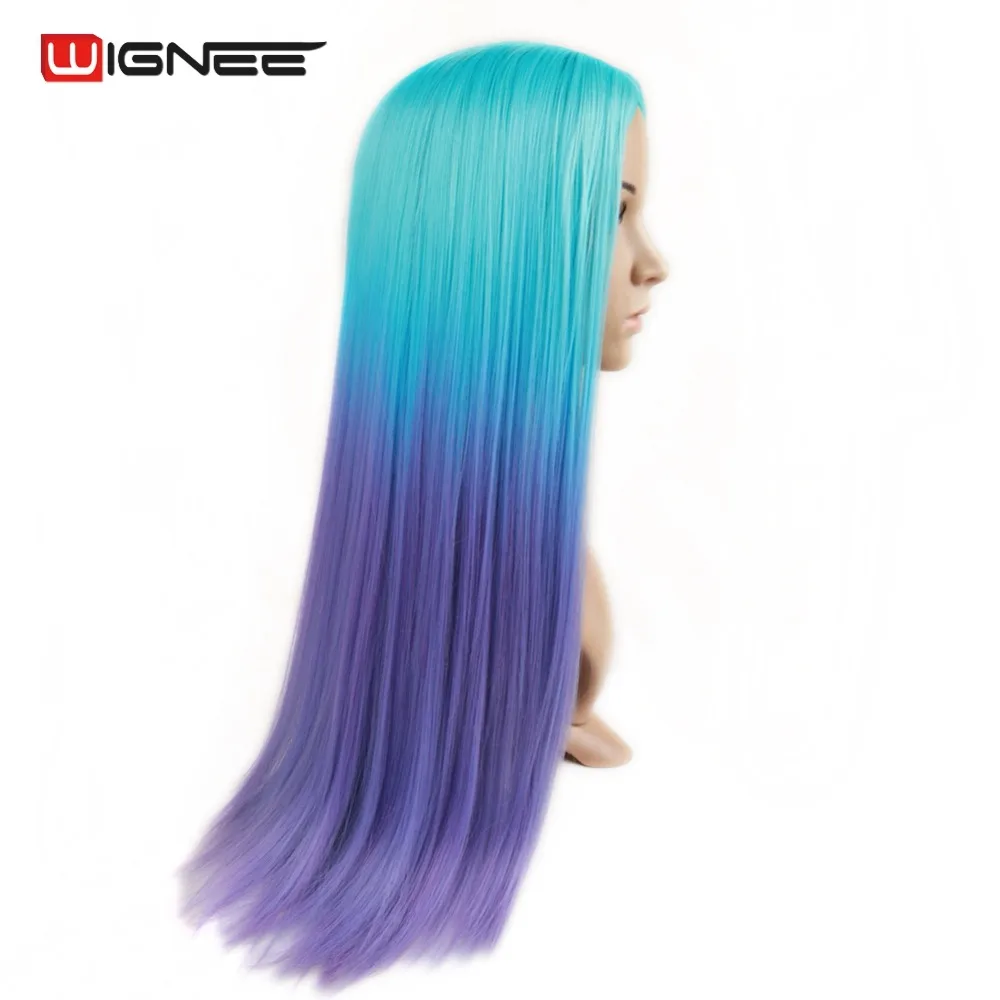 Straight Hair Synthetic Wig (7)