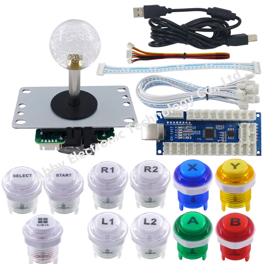 Аркадный LED DIY Набор для компьютера телевизора мобильного телефона планшета PS3