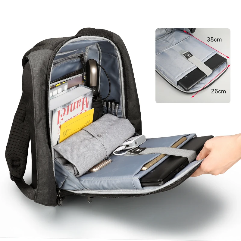 Tigernu impermeable Anti-robo de los hombres mochilas para portátil de 15,6 pulgadas portátil USB Mochila adolescente mujer hombre Mochila Tigernu impermeable Anti-robo de los hombres mochilas para portátil de 15,6 pulgadas portátil USB Mochila adolescente mujer hombre Mochila
