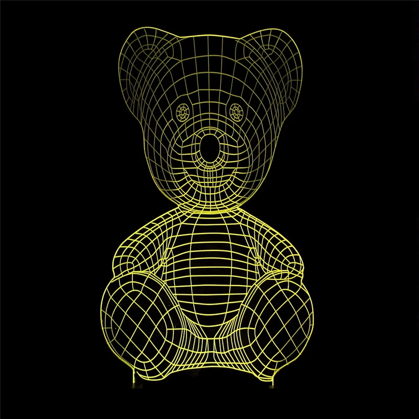bear 3D night light (13)