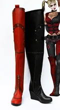 Hochwertige Batman Arkman Harley Quinn Film Cosplay Schuhe Stiefel Nach Maß Für Erwachsene Frauen Halloween Party Version C