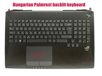 

Magyar Hungarian Palmrest backlit keyboard for Asus G750JM G750JX G750JZ G750JY