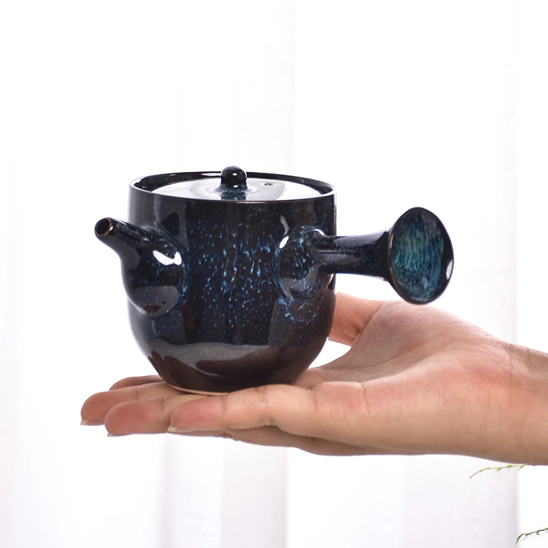 TANGPIN синий керамический киусу чайник японский чайник посуда для напитков 180 мл