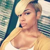 Sleek Short Human Hair Wigs 100% Remy Brazilian Hair Wigs 613 Blonde Lace Wigs L Part Pixie Cut Wig 8 Inch Short Wigs 150% Wigs 1
