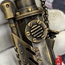 XGQ 7*2,4 см Ретро ручной работы латунь керосин стимпанк зажигалка