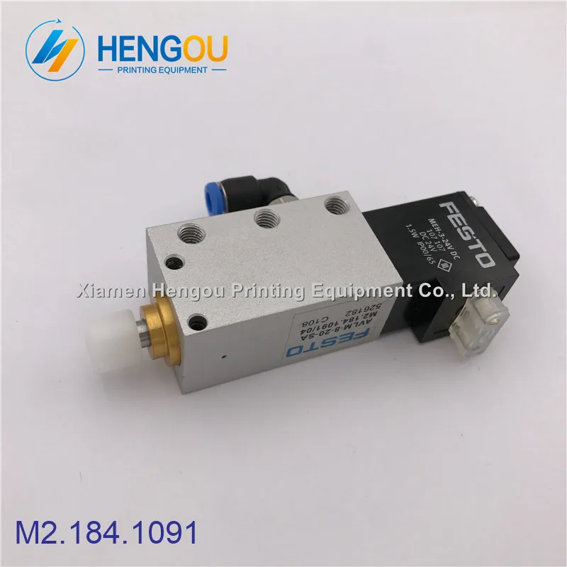 

1 Piece SM102 valve AVLM-8-20-SA CD102 machine parts M2.184.1091