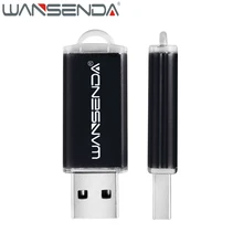 Wansenda металла карту флэш-памяти с интерфейсом usb Высокоскоростной Флеш накопитель 128 ГБ 64 ГБ 32 ГБ 16 ГБ 8 ГБ 4 ГБ USB 2.0 Mini-USB флешки бесплатная доставка