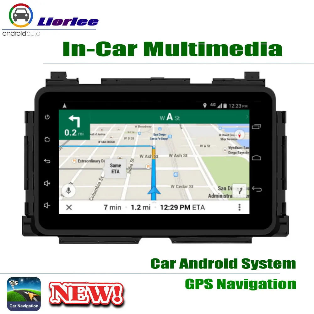 Carплеер Android система Core A53 PX5 " HD ips ЖК-экран для Honda HR-V HRV~ радио плеер GPS Navi мультимедиа