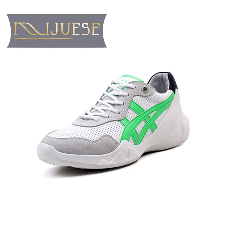 Mocasines Zapatos Up Mljuese Otoño Genuino Recortes Green Lace Zapatillas De Primavera 2018 orange Torpe Pisos Cuero Vulcanizar Mujeres Oqwr60O