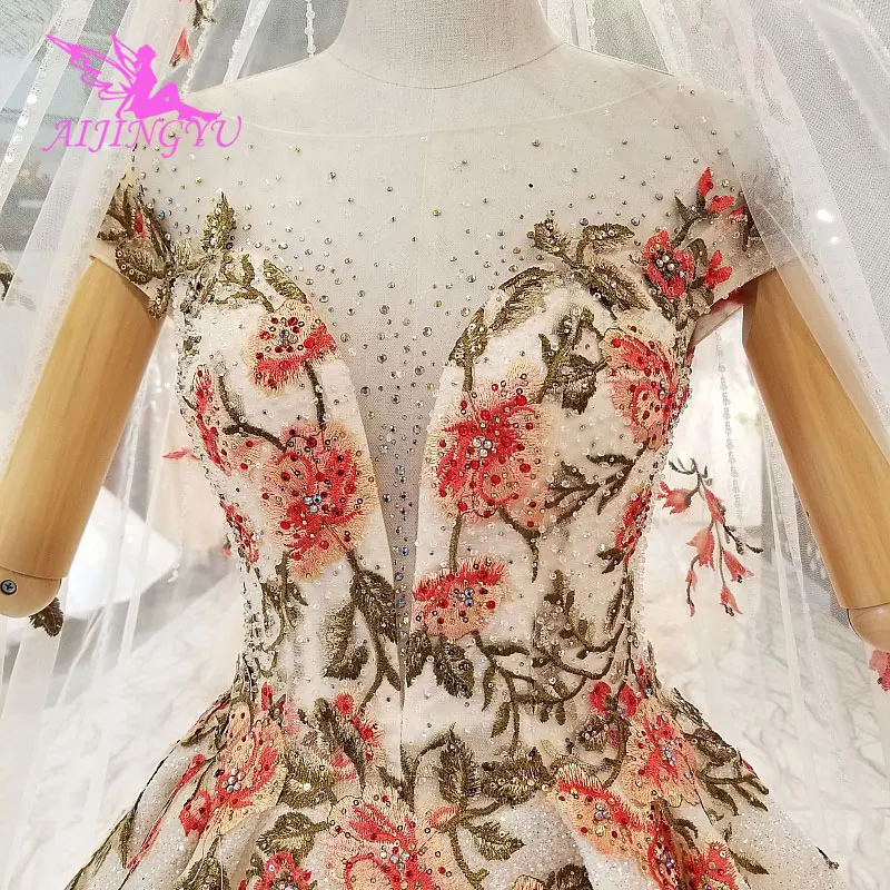 AIJINGYU Top Bruidsjurken Bochtige Libanon Nieuwe Sexy 2018 Gown Kanten Jurk Trouwjurk AIJINGYU Top Bruidsjurken Bochtige Libanon Nieuwe Sexy 2018 Gown Kanten Jurk Trouwjurk