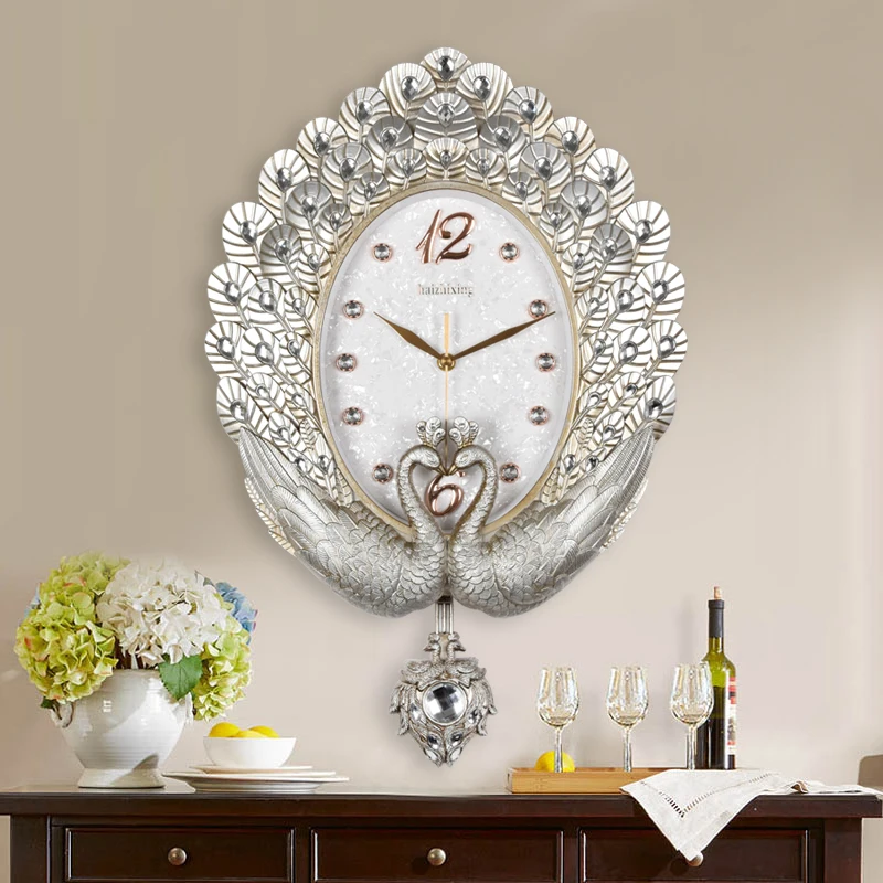 Peacock Frame Wall Clock C  