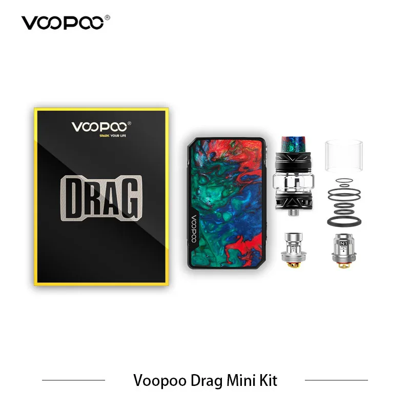 Новый цветной комплект из платины VOOPOO Drag Mini 117 Вт бокс мод вейп 4400 мА · ч