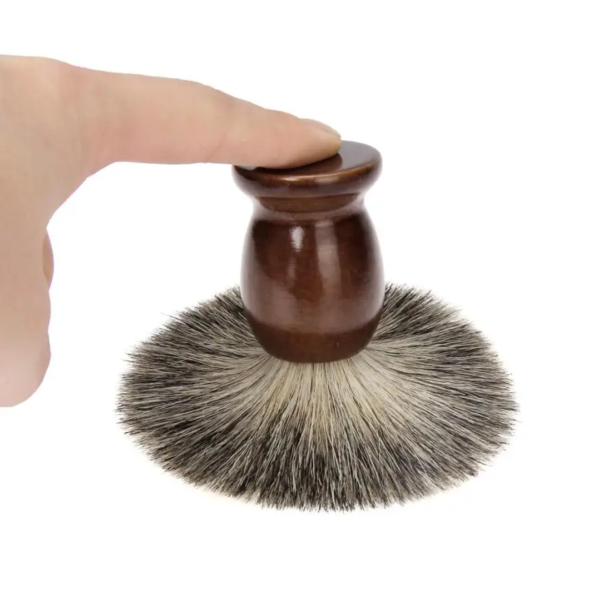 Модный бренд барсук волос для мужчин помазок традиционный с деревянной кружкой для бритья чаша комбинация леверт Прямая поставка 3MAR29