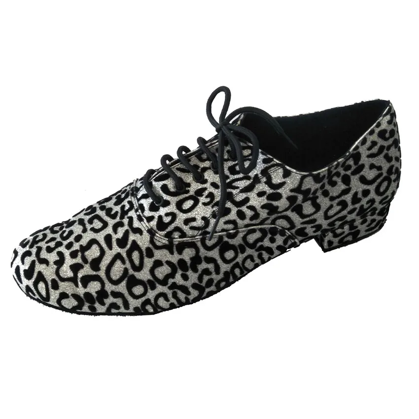 Elisha Dance Shoe Customized Men's Ballroom Party Latin Salsa Black