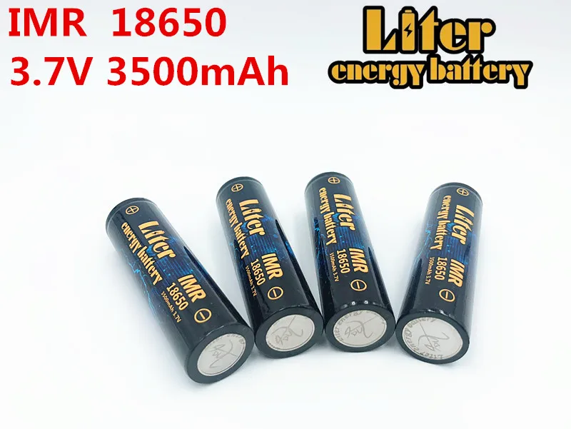 Литровая энергетическая батарея 100% Новый оригинальный IMR18650B 3 7 в 3500 мАч 18650