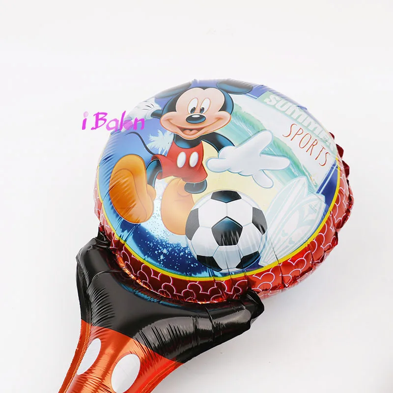 1 Микки Маус День рождения воздушные шары Дисней Детские шоу вечерние принадлежности мультфильм Минни Медведь Винни Пух Детские игрушки