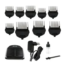 Kemei km-6032 Clipper Электрический триммер волос профессиональные для Для мужчин бритвы волосы Резка машина с 9 x Отделка гребень