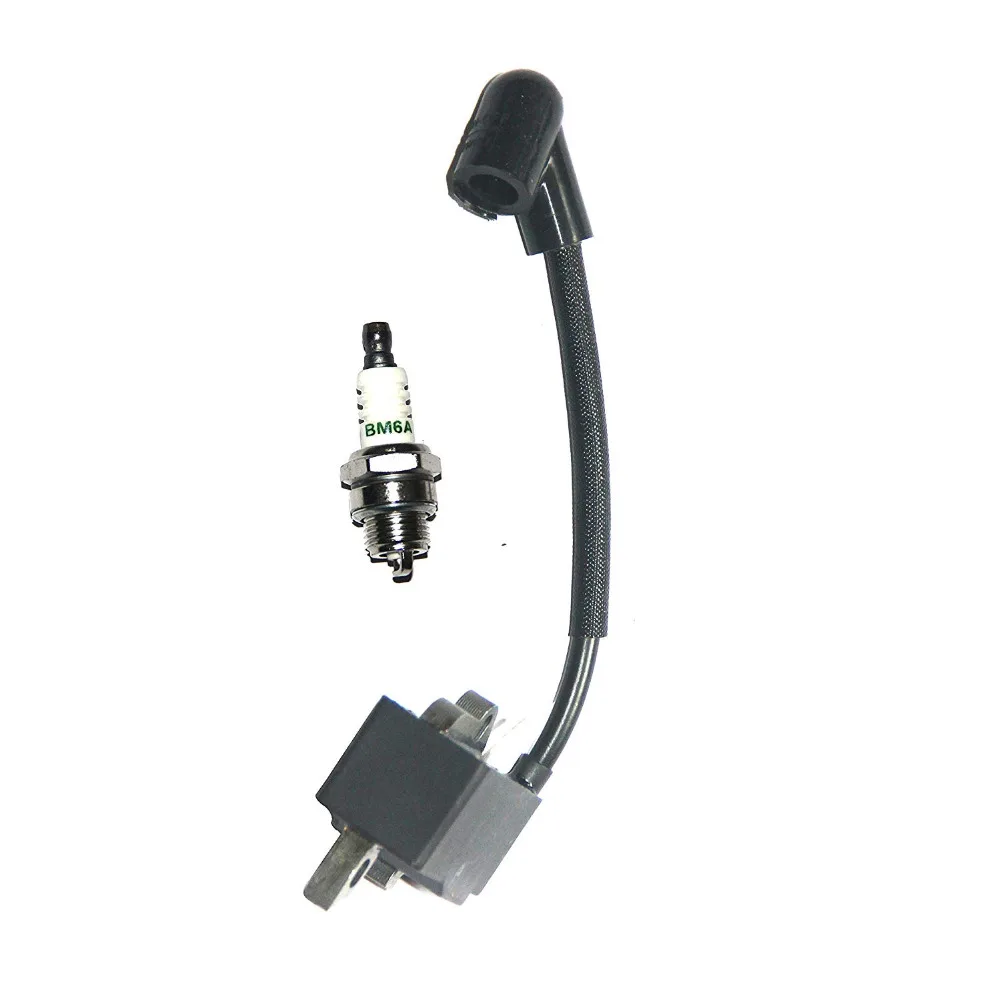 Módulo de Bobina de Ignição Vela de Ignição Motosserra Homelite Ut10518 Ut10520 Ut10550 Ryobi Ry74003d Parts 300953001 Bm6a Ps06156 Ps03634