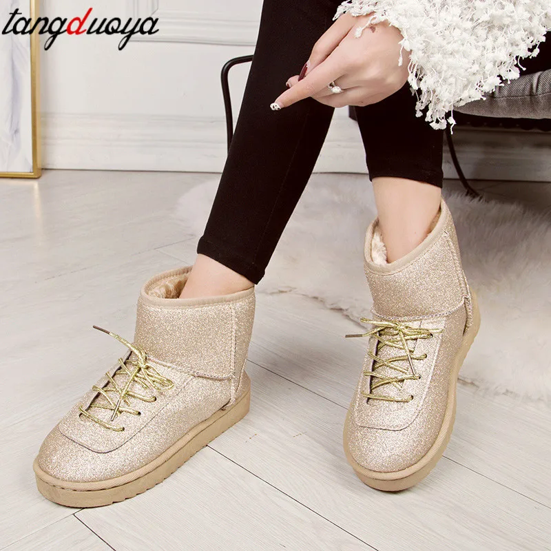 

women winter warm boots women platform ankle boots for women Snow boots female winter shoes women bota feminina