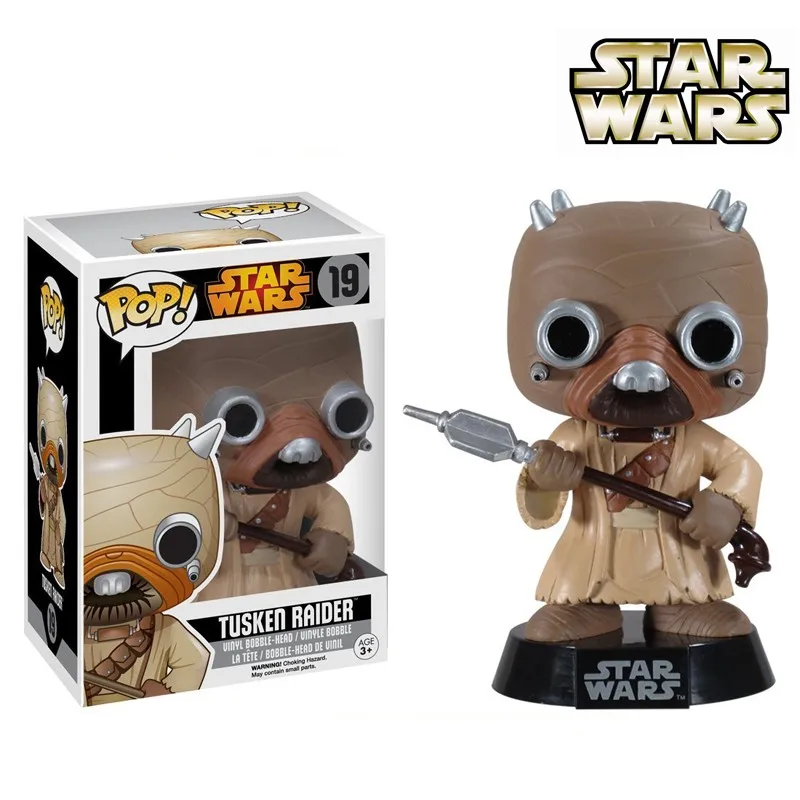Оригинальный Funko POP Star War TUSKEN RAIDER Виниловая фигурка Коллекционная модель игрушки с