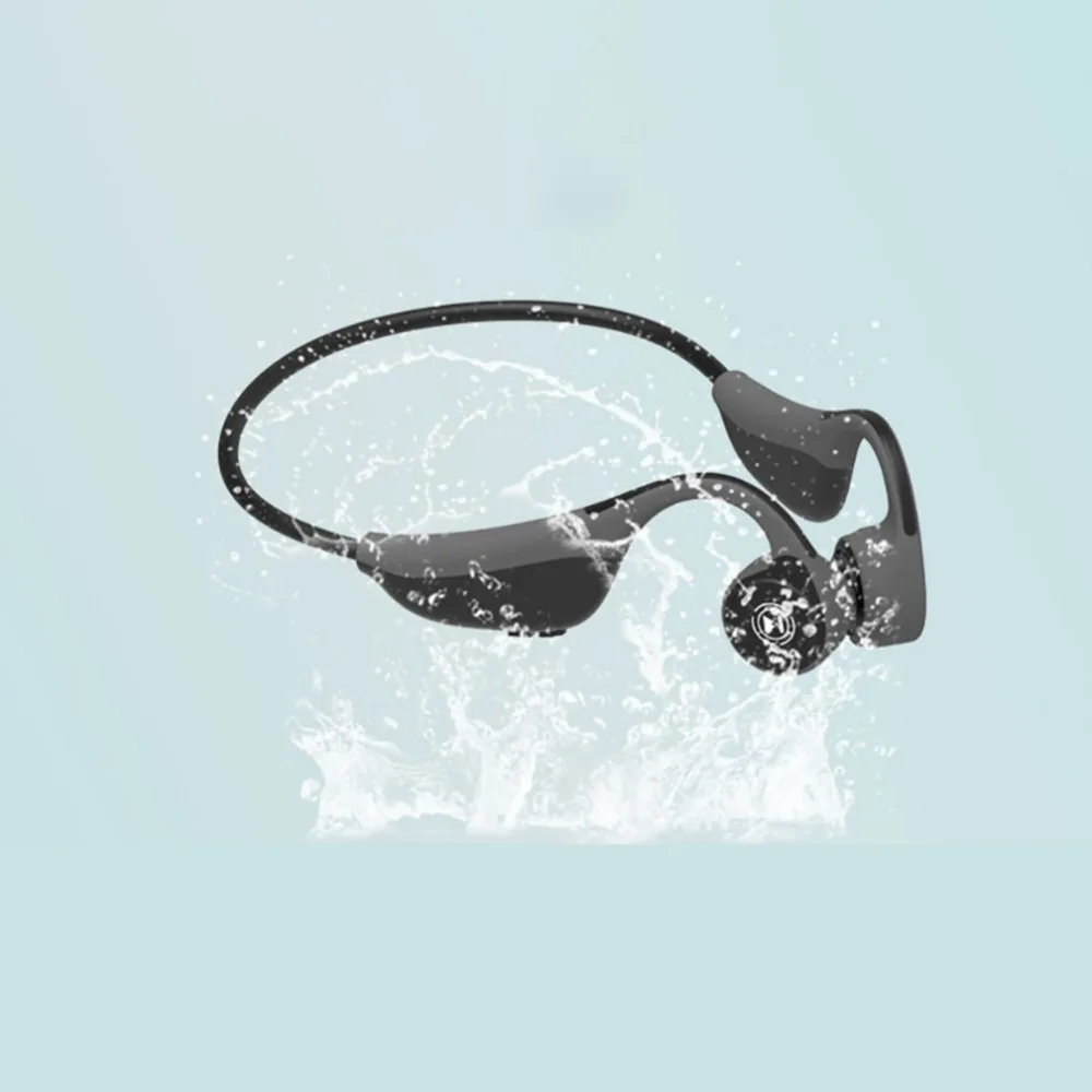 Костная проводимость наушники Z8 Bluetooth 5,0 S. Носить беспроводные наушники Открытый Спорт гарнитура с микрофоном Hands free гарнитуры