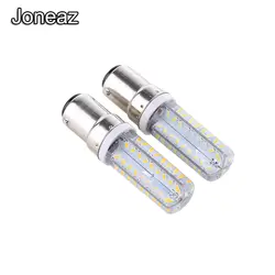 Joneaz 4x lampadine светодиодные лампочки B15 точечные светильники 110 В 220 В диммер 7 Вт силиконовые затемнения теплые белый 3000 К 6000 К 3014 72led