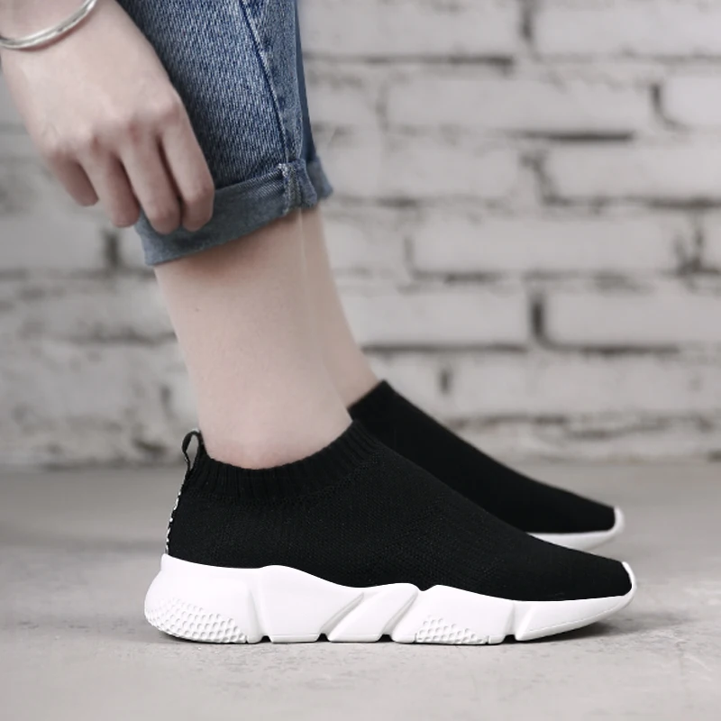 

Women Shoes Mesh Breathable Sneakers Women Plus Size Gym Shoes Flat Women Casual Shoes Vulcanized Walking Basket Sneakers Men
